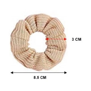 Goody ยางรัดผม 05522 Womens Ouchless Waffle Scrunchies (2 ชิ้น)