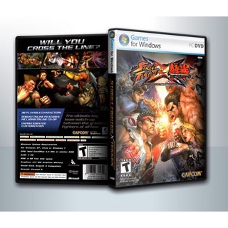 แผ่นเกมส์ คอมพิวเตอร์ PC Street Fighter X Tekken ( 1 DVD + 1 CD )