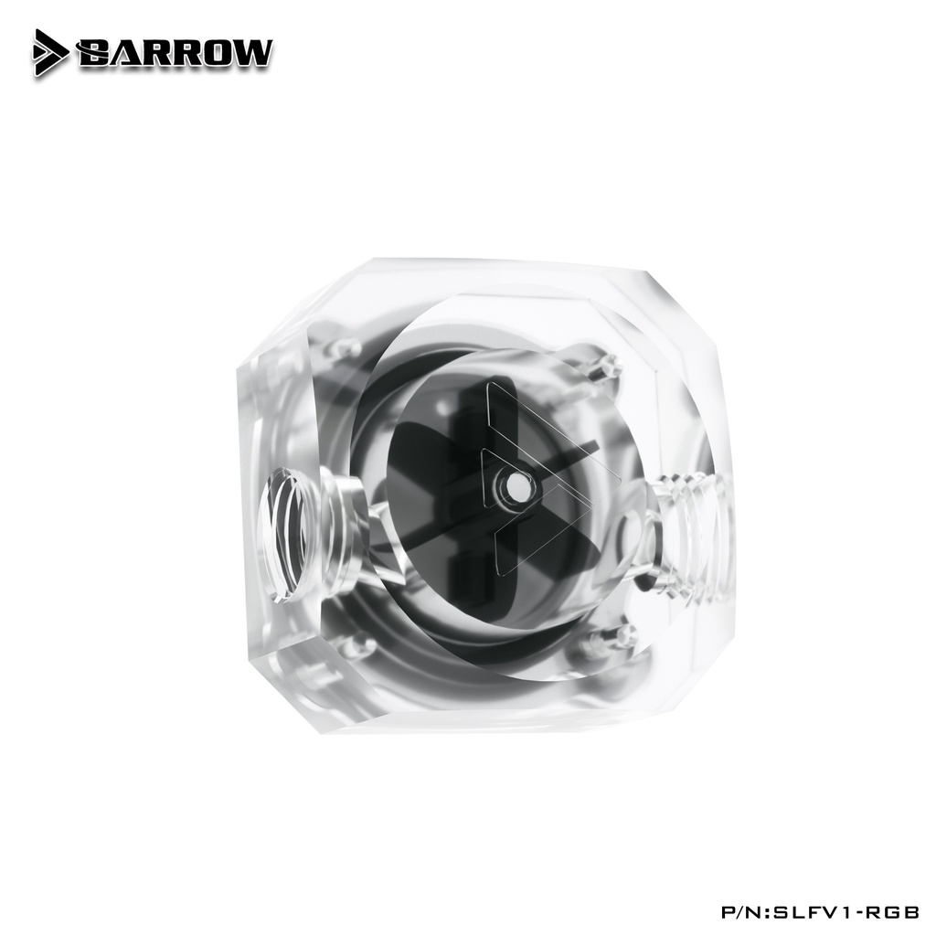 Barrow ระบบระบายความร้อนด้วยน้ํารุ่น LRC2.0 ใหม่โดยเฉพาะ เครื่องวัดการไหลของน้ํา Aurora SLFV1-RGB