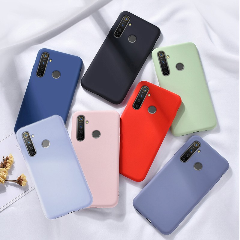 Candy Case เคสโทรศัพท์มือถือ Realme pro เคส Matte Jelly Liquid