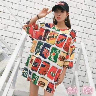 《พร้อมส่ง》เสื้อโอเวอร์ไซส์ T Shirt Oversize