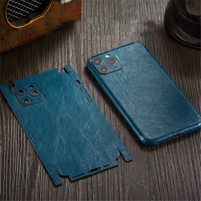 Skin Sticker iPhone 11 promax Leather style