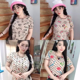 SALE❗[พร้อมส่ง] ✅ เสื้อยืดงานผ้าคอตตอนพิมพ์ลายแบรนด์ ลายการ์ตูนสุดฮอต🔥