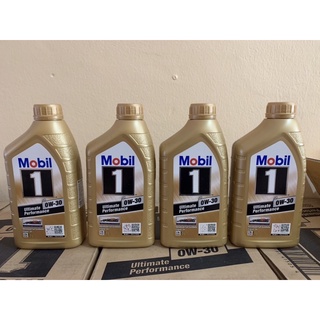 Mobil 1 FS 0W-30 ขนาด 1 ลิตร ขายเป็นเซท 4 ลิตร