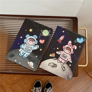 เคสหนัง กันกระแทก ลายการ์ตูนน่ารัก พร้อมขาตั้ง สําหรับ iPad Mini 1 2 3 4 5 6 Air Pro 9.7 5th 6th 7th 8th 9th Gen 10.2 10.5 11.0 Air 4 10.9 2020 iPad 10.2 2019 2021 2017 2018