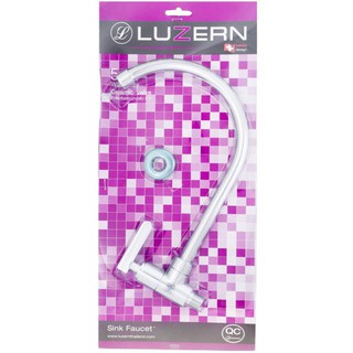 ก๊อกซิงค์เดี่ยวติดผนัง LUZERN LN-1104 ก๊อกซิงค์ ก๊อกน้ำ ห้องน้ำ SINGLE SINK FAUCET LUZERN LN-1104