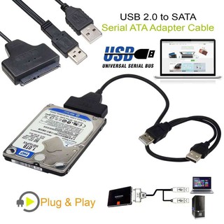 USB 2.0 to Sata Converter Adapter Cable