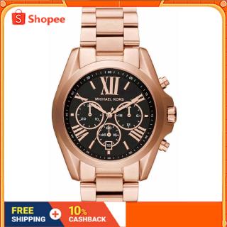 Michael Kors นาฬิกา MK5854 หน้าปัดสีดำ chronograph แท้ 100% นาฬิกาผู้ชาย Michael Kors MK-053