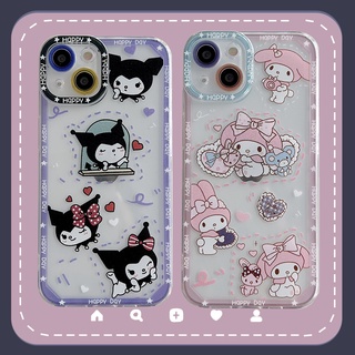 เคสใส แบบนิ่ม ลายการ์ตูนเมโลดี้ สําหรับ OPPO A94 5G reno7z reno5 pro reno2f reno4f reno5f reno6 pro reno6z reno7 pro reno 2f 4f 5f 6z 7z 5 6 7 pro