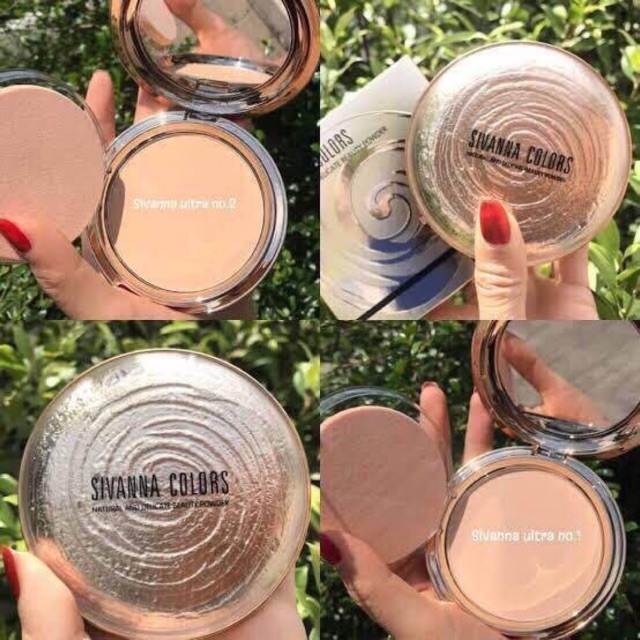 (🔥แท้/ส่งไว🔥) Sivanna Natural And Delicate Beauty Powder แป้งพัฟ HF689