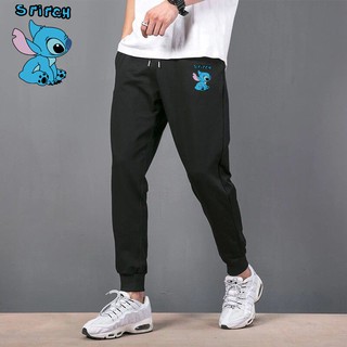 Jogger Pants (BLACK / GRAY) ** AA-333   กางเกงขายาวใส่ได้ชายแะหญิงกางเกงขาจั๊ม **งานเกรดพรีเมี่ยม ใส่สบายมาก