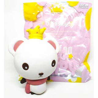 Squishy King Bear / Udream ตุ๊กตาบีบสุดน่ารัก ขนาด 14 x 10 cm บีบสนุกเต็มมือ มีกลิ่นหอม ของเล่นคลายเครียด