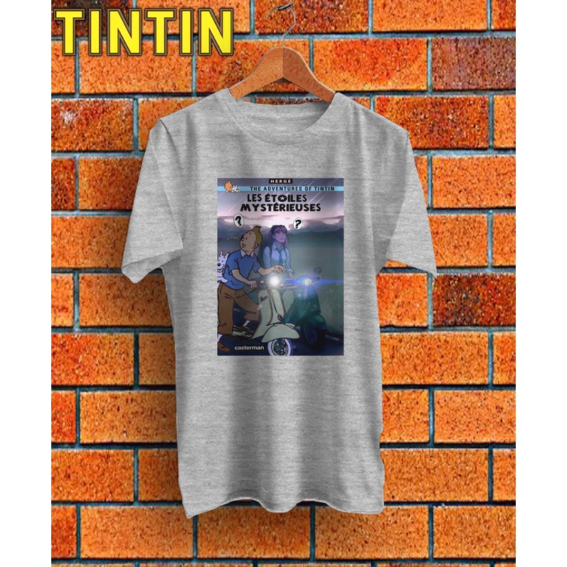 เสื้อยืด THE ADVENTURE OF TINTIN 01