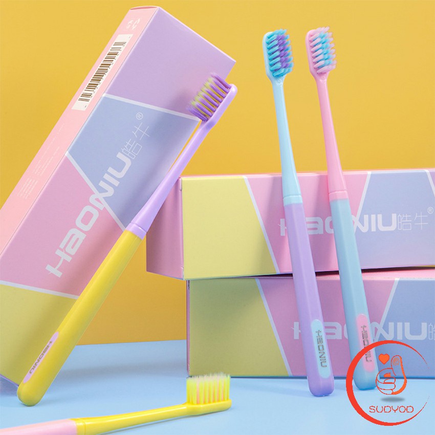 สีพาสเทล สไตล์ญี่ปุ่น สวย น่ารัก น่าใช้  พร้อมส่ง ราคาต่อ ชิ้น แปรงสีฟัน  Ice cream toothbrush ราคา ถูกที่สุด ดีลบีเคเค รูปภาพหลัก