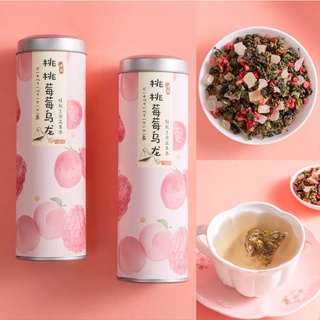 ชาอู่หลงพีทสตรอว์เบอร์รี่ 3 g x 10 ซอง strawberry Peach Oolong Tea Two Tone Tea