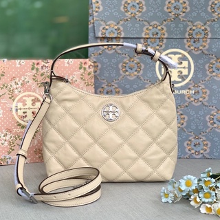 👑ผ่อน0%แท้100%👑 87870 กระเป๋าสะพาย Tory Burch Willa mini hobo