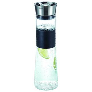 GEFU Carafe CASCADA ขวดใส่เครื่องดื่ม รุ่น 35270 (Stainless/Black/Transparent)