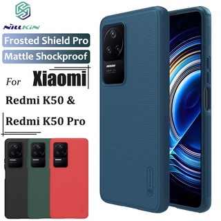 Nillkin เคสโทรศัพท์มือถือ PC TPU กันกระแทก หรูหรา สําหรับ Xiaomi Redmi K50 Pro 5G