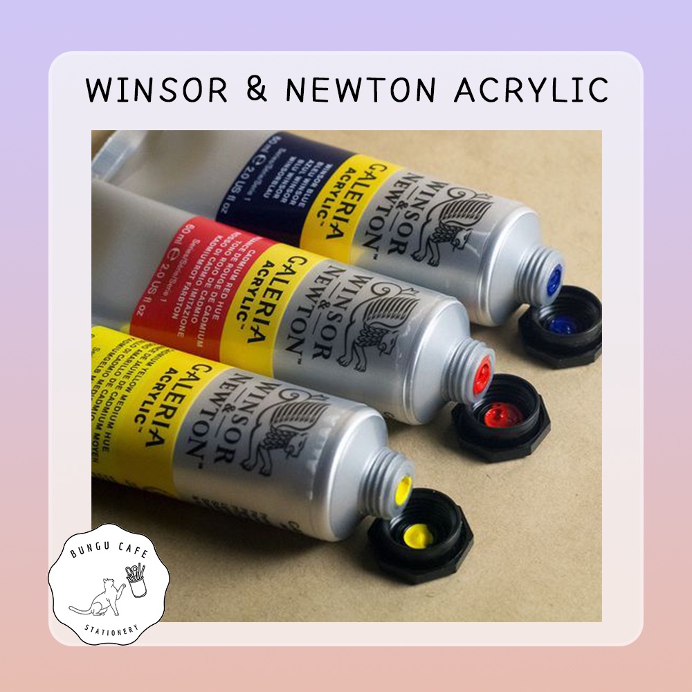 WINSOR &amp; NEWTON GALERIA  ACRYLIC / สีอะคริลิค วินเซอร์ แอนด์ นิวตัน กลุ่มสีที่ 1 / สีอะคริลิค ขนาด 60 ml.