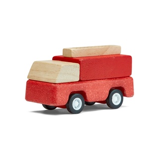 PlanToys 6298 Fire Truck ของเล่นบทบาทสมมุติ สำหรับเด็ก 3 ขวบขึ้นไป