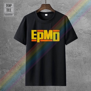 เสื้อยืด พิมพ์ลายโลโก้ Epmd Old School York City Strictly Prinkawaii สไตล์นักธุรกิจ สําหรับคู่รักสามารถปรับแต่งได้