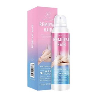 (ใช้โค้ด INCM8L3 ลด 50% สูงสุด 50 บาท)  สเปรย์กำจัดขน VANEKAA REMOVAL HAIR