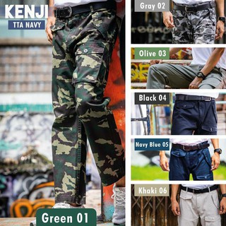 กางเกงขายาวผู้ชาย KENJI TTA NAVY ไซส์ 28-40