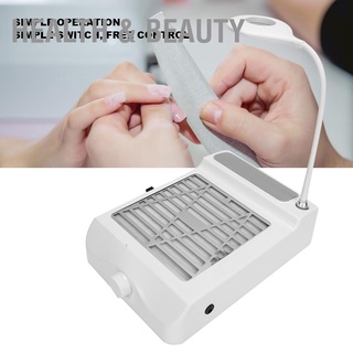 Health &amp; beauty 60W Nail Dust Collector Suction Fan Art Light Hand Pillow for Home Salon