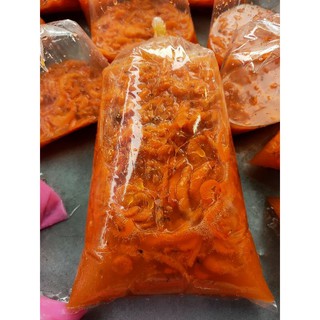 กุ้งส้ม แป้งแดง เจ้าเก่าของอ.สิงหนคร ปริมาณ1กิโลกรัม 160 บาท