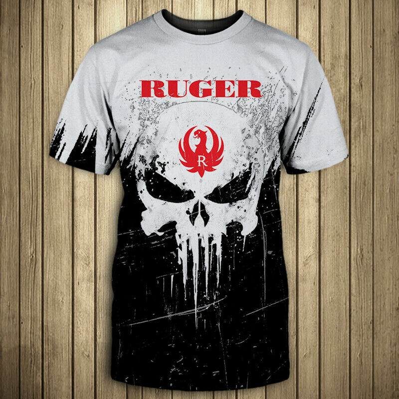 RUGER-Top Gift-Top เสื้อยืดผู้ชาย 3D