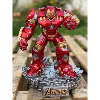 [ส่งฟรี] โมเดล Avengers Hulkbuster iron man ไอรอนแมน mk44 สูง 33 cm วัสดุ Resin