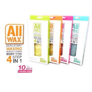 All Wax ออล แว๊กซ์ แวกซ์กำจัดขนแบบแผ่น