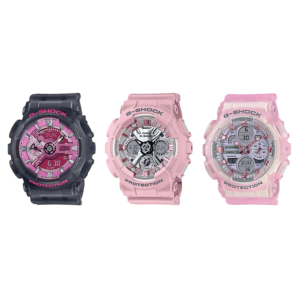 Casio G-Shock Mini นาฬิกาข้อมือผู้หญิง รุ่น GMA-S110NP,GMA-S110NP-8A,GMA-S120NP,GMA-S120NP-4A,GMA-S140NP,GMA-S140NP-4A