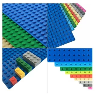 แผ่นเพลทต่อบล็อก แบบหนา พร้อมส่งจากไทย ส่งด่วน ไม่งอ ต่อแน่น 32x32 / 50x50 จุด