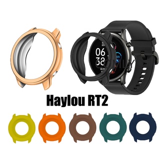 Haylou RT2 เคส TPU ซิลิโคน นิ่ม กันชน เคสป้องกันสมาร์ทวอทช์ กรอบ ฟิล์มกันรอยหน้าจอ