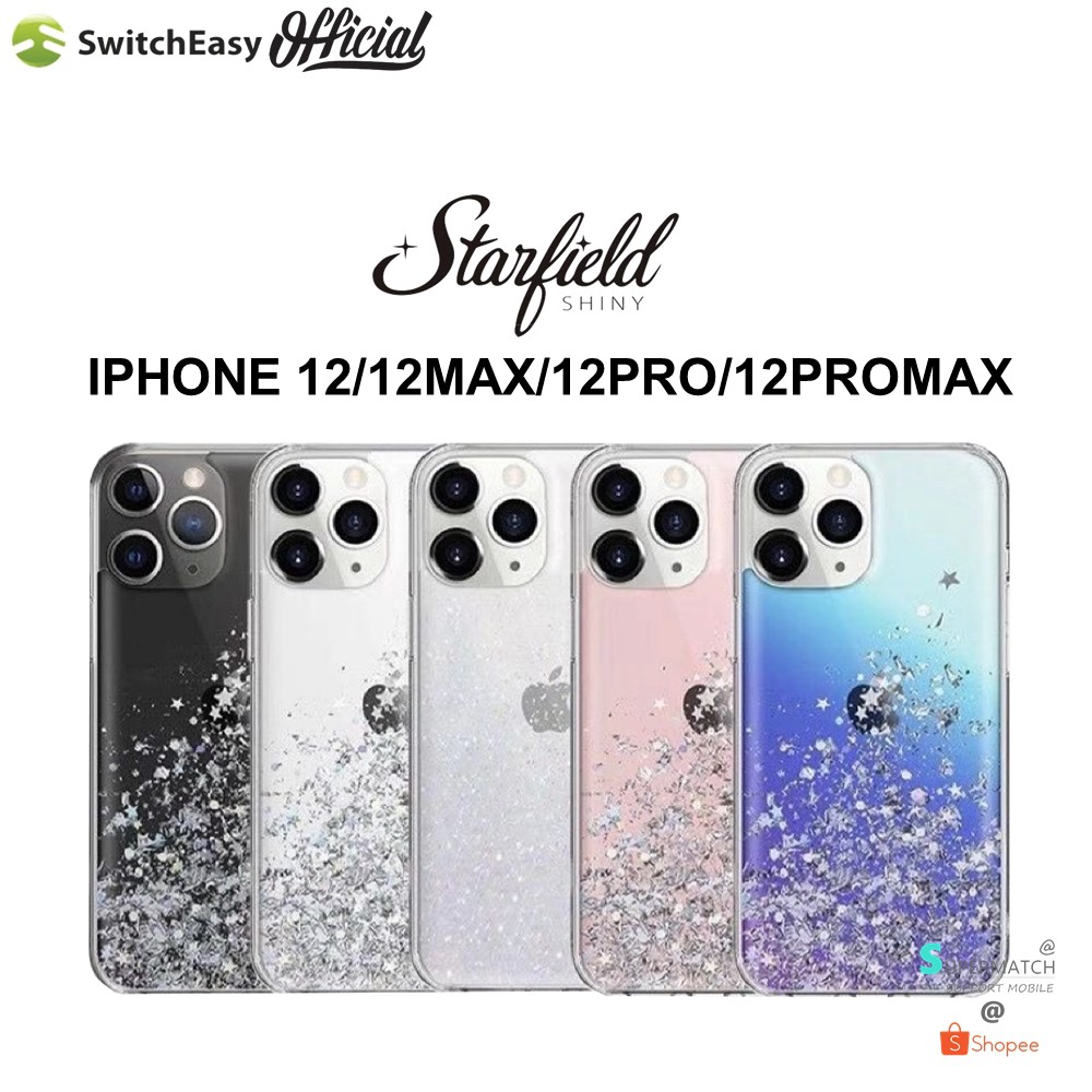 SWITCHEASY STARFIELD เคส TPU กันกระแทก 3 มิติ รองรับ APPLE IPHONE 12/MAX/PRO/PROMAX 2020