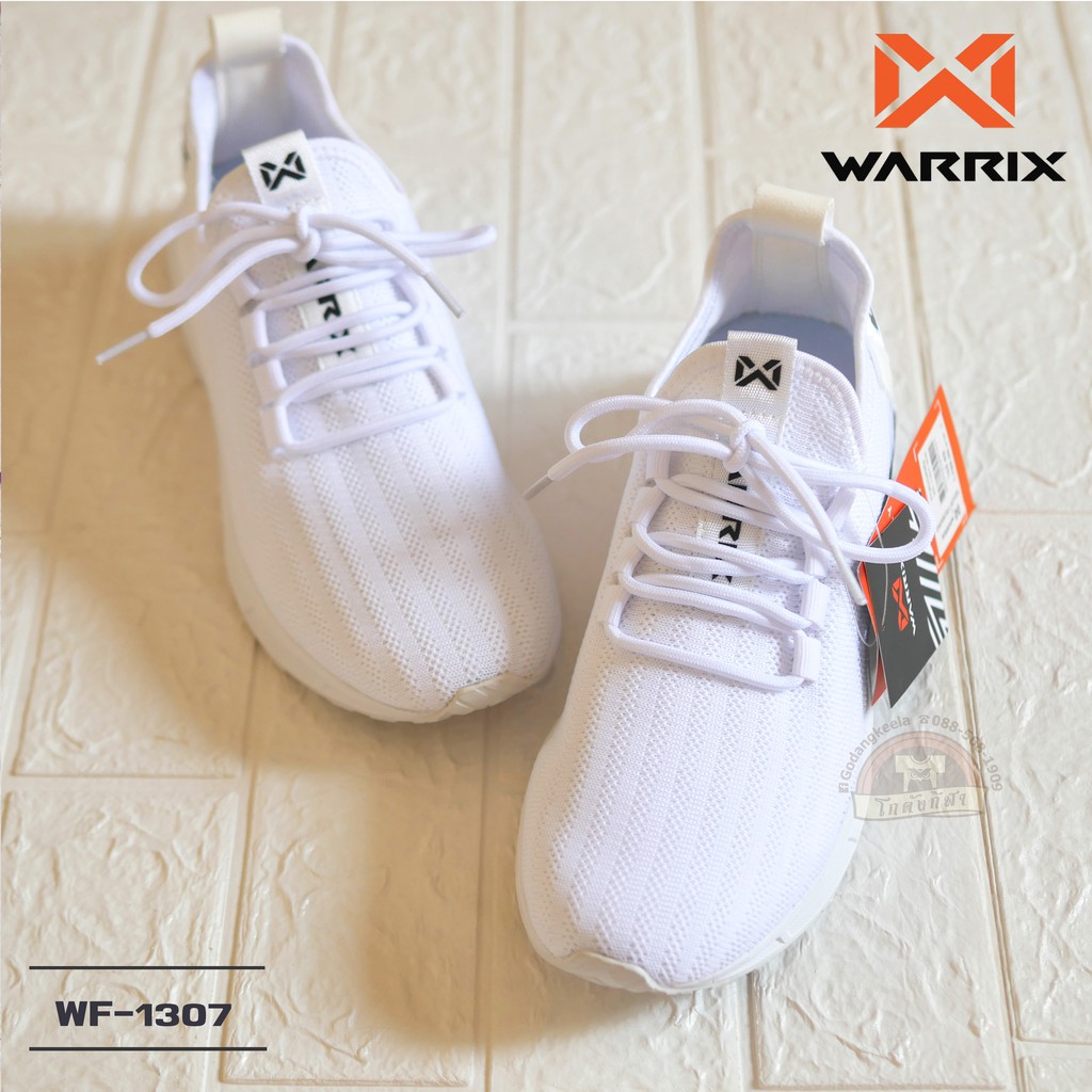 Original WARRIX รองเท้า รองเท้าวิ่ง Running WF-1307 สีขาว วาริกซ์ วอริกซ์ ของแท้ 100%