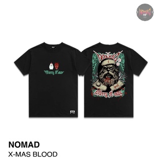 HZ1M //เสื้อยืด  Oversize ลายสตรีท Nomad Xmas เสื้อคริสต์มาส!