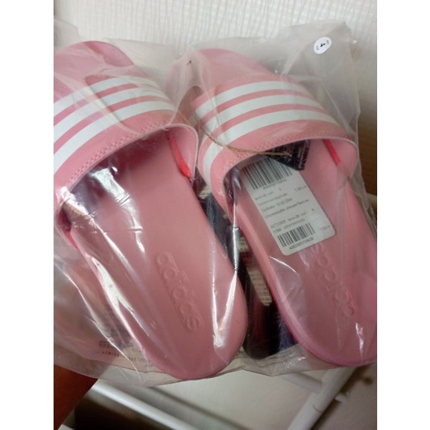 ไซส์ 24.5 ซม. รองเท้าแตะ ADIDAS Adilette comfort pink ของแท้ ใหม่ในแพ้ค ซื้อช็อปไทย ไซส์ UK6 JP24.5