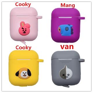 กล่องซิลิโคนใส่หูฟัง BTS bt21