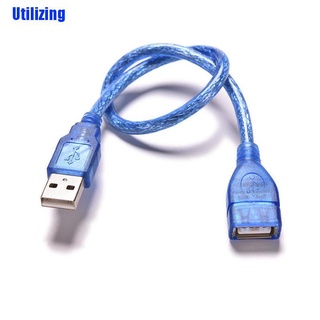 (Utilizing) สายเคเบิลต่อขยาย Usb 2.0 Type A ตัวเมีย เป็น ตัวผู้ สําหรับต่อขยาย