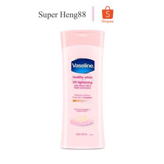 โลชั่นวาสลีน รุ่นผสมกันแดด 400ml. Vaseline