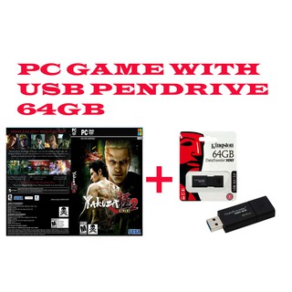 อุปกรณ์ติดตั้ง USB PC GAMES Yakuza Kiwami 2 + 64GB