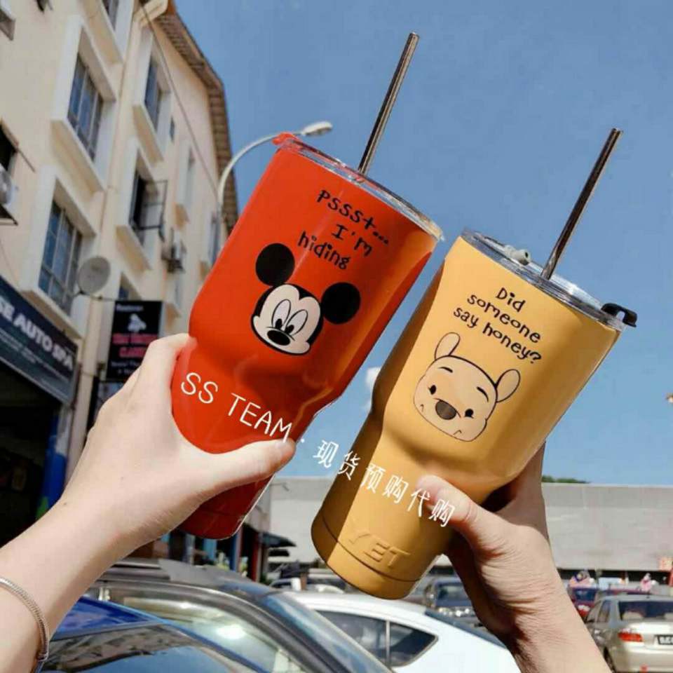 Rocky Mountain Tumbler & 304 สแตนเลส น่ารัก 可爱冰杯