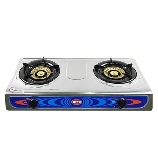 เตาแก๊สตั้งโต๊ะ 2 หัวแก๊ส OTTO GS-872 เตาแก๊ส TABLE TOP GAS STOVE OTTO GS-872