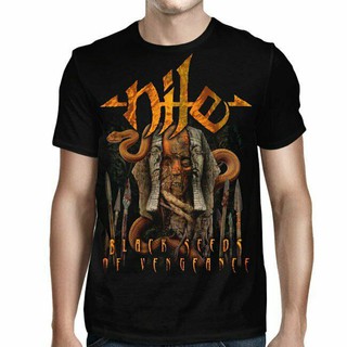 Gildan เสื้อยืดคอกลม ผ้าฝ้าย 100% พิมพ์ลาย Nile Seeds Of Vengeance ขนาดใหญ่ แห้งเร็ว สําหรับผู้ชาย