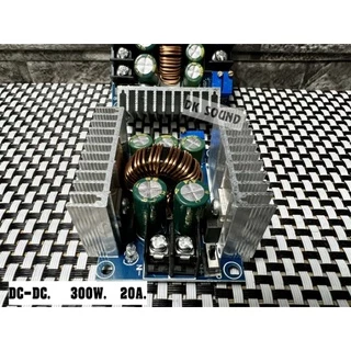 DC-DC 20A 300W Power ModuleDC 6-40V to 1.2-35 VDC continuously adjustable(Step-down) สเต็ปดาว 300w 20A
