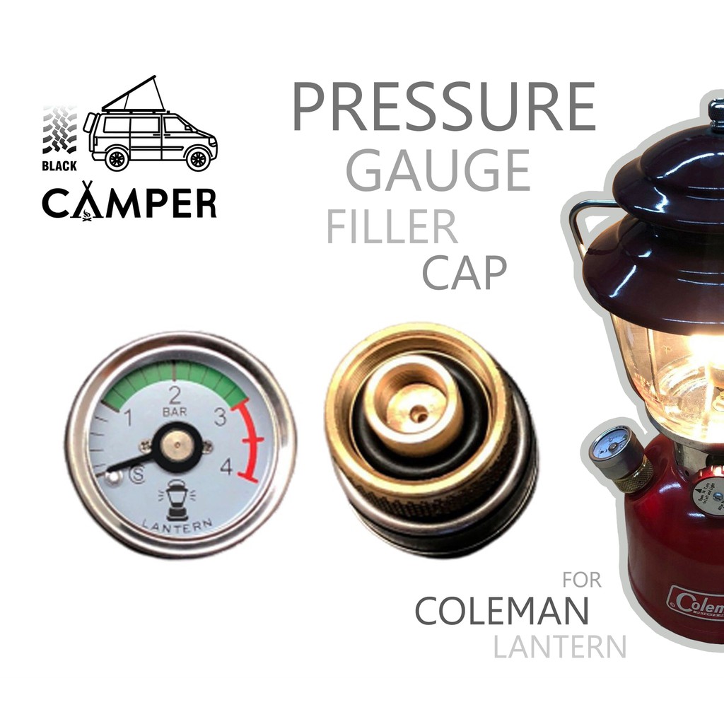 Coleman Pressure gauge filler cap Lantern and Stove ฝาวัดแรงดันถังน้ำมันตะเกียง