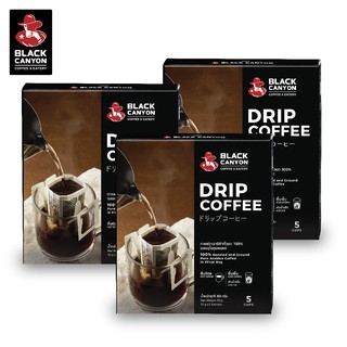 BLACK CANYON DRIP COFFEE Premium Pure Arabica Coffee 3 กล่อง ราคาพิเศษ 350.- (ปกติ 390.-)