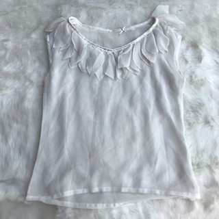 เสื้อซีทรูผ้าชีฟองพริ้วๆ